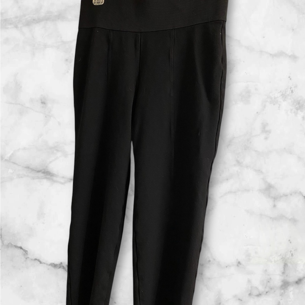 Peter Nygard Black Straight Leg Pants